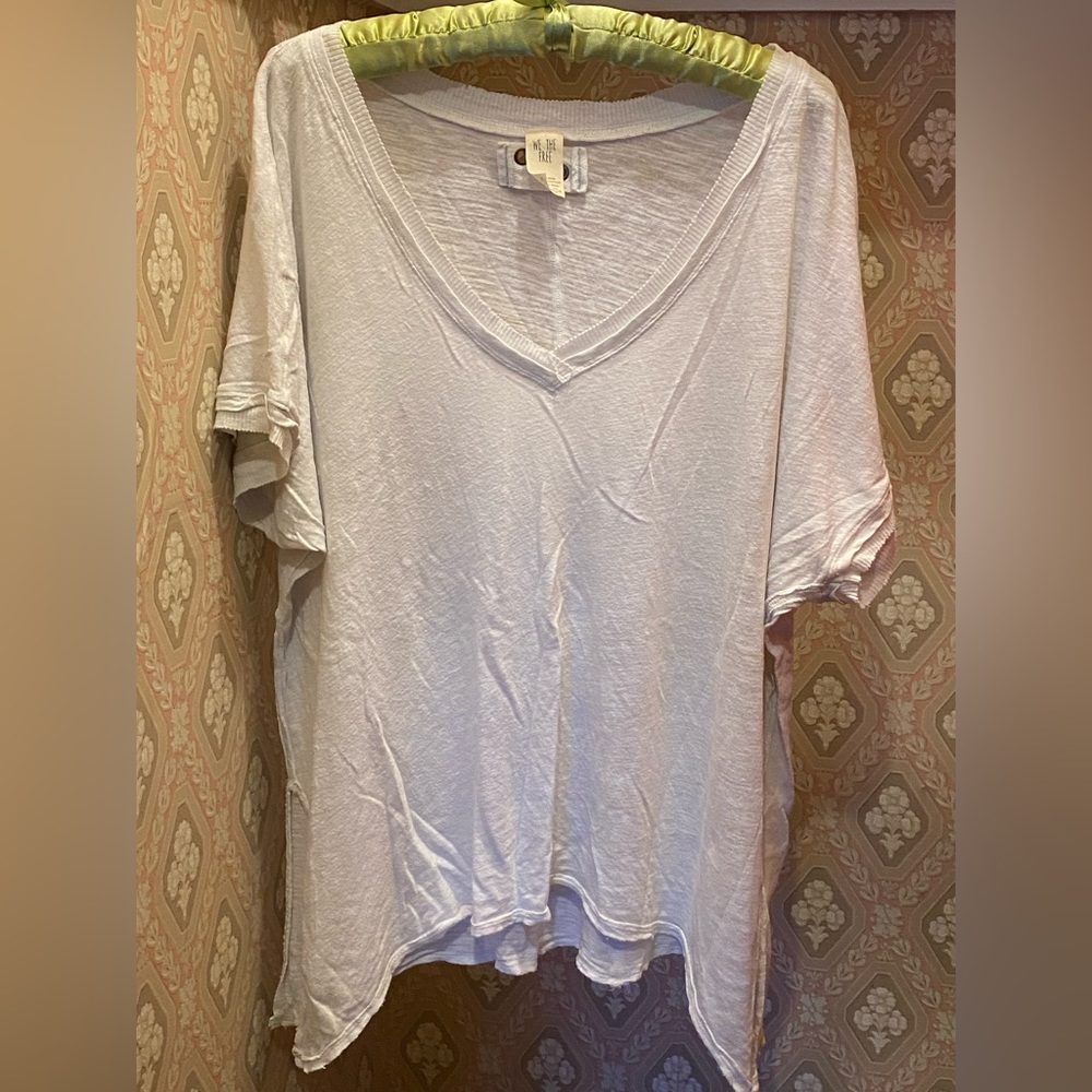 Free People WE THE FREE tee Large white